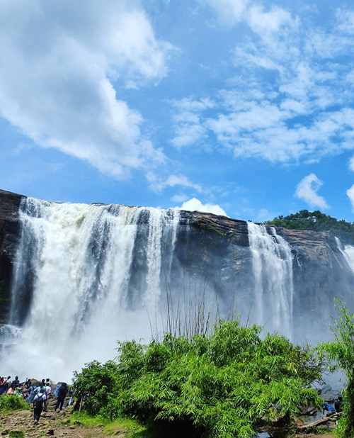 Athirappilly waterfalls day tour by cab